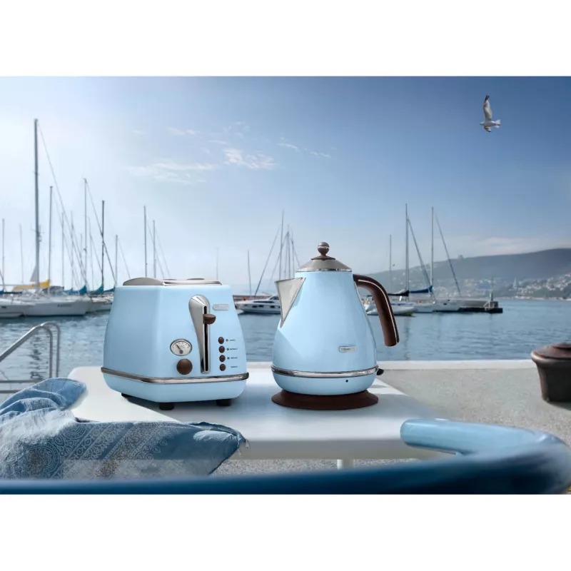 De’Longhi KBOV 2001.AZ waterkoker 1,7 L 2000 W blauw