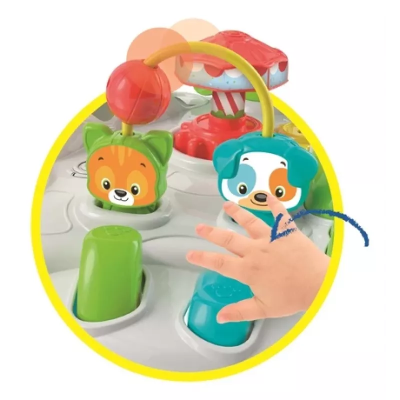 Clementoni Baby Park activiteitentafel, 1 jaar, met geluid, veelkleurig