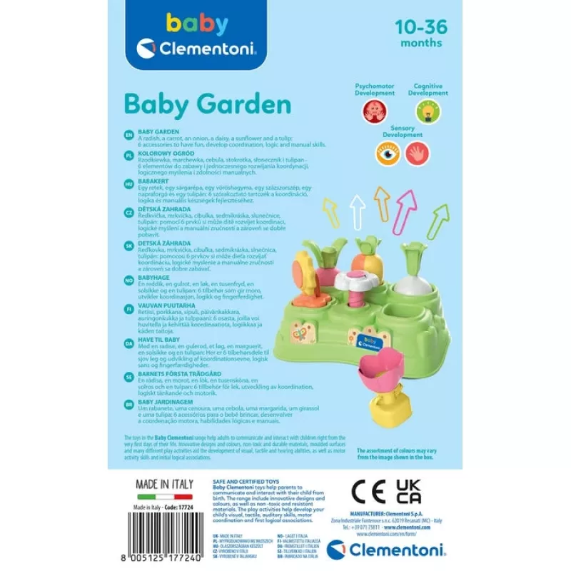 Baby Garden, 0,8 jaar, veelkleurig