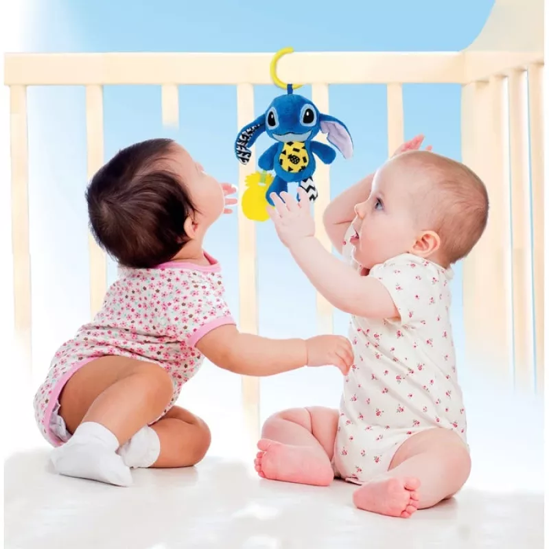 Clementoni Disney Baby Stitch Soft Rattle Baby hangspeelgoed