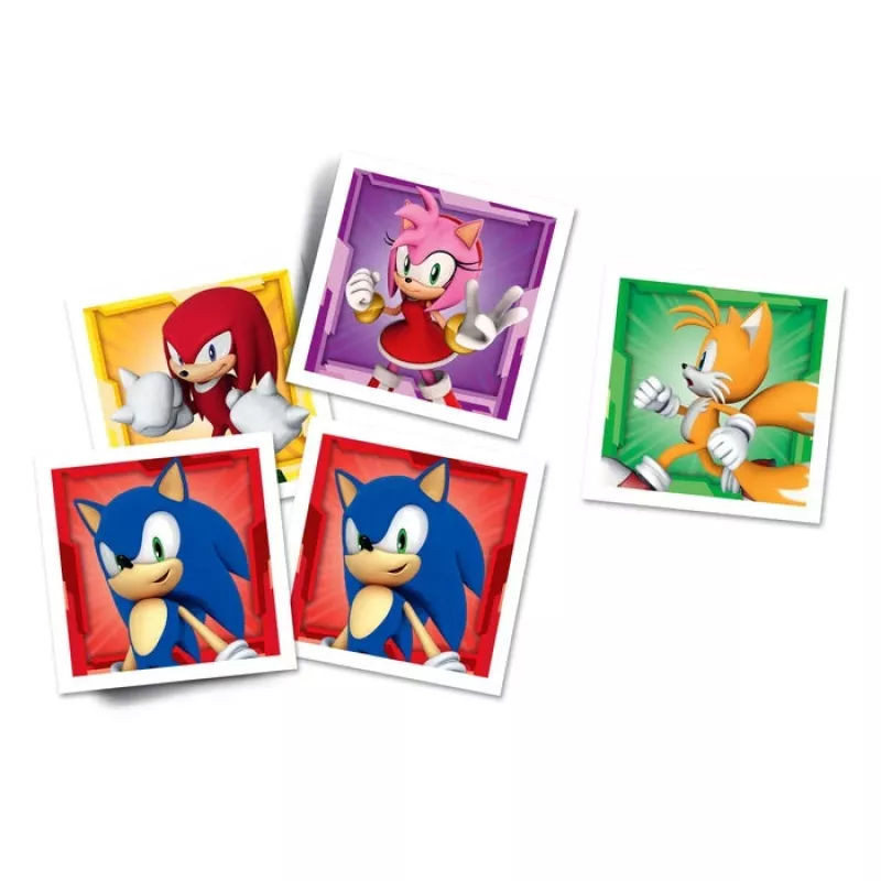 Clementoni Memo Sonic kaartspel geheugenspel