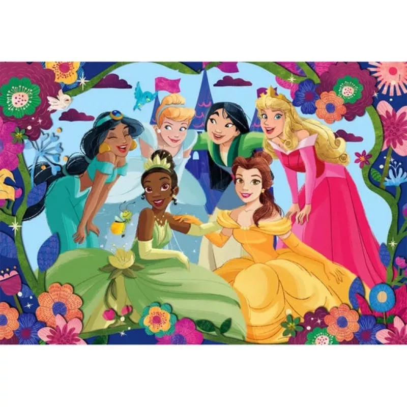 Clementoni Supercolor Disney Princess puzzel 30 stukjes tekenfilms