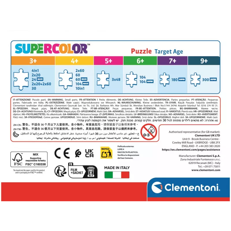Clementoni 20838 puzzel