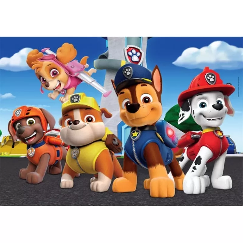 Clementoni Supercolor Paw Patrol puzzel 60 st. tekenfilms
