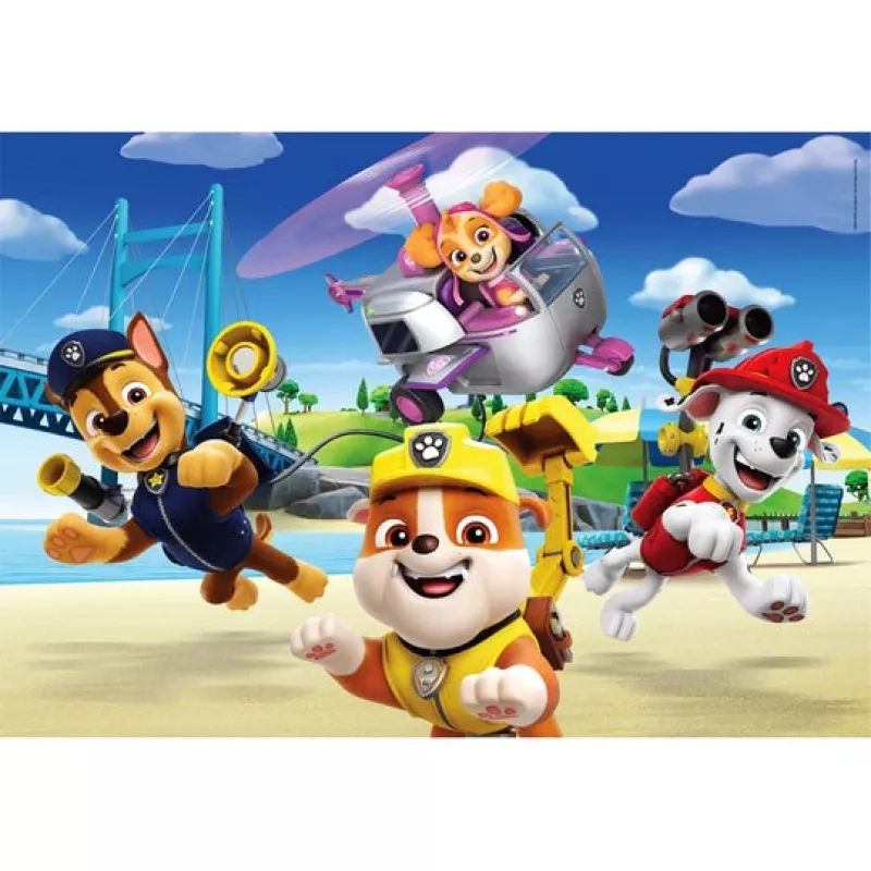 Clementoni Supercolor Paw Patrol puzzel 60 st. tekenfilms