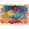 Clementoni Supercolor puzzel 2x60 stukjes, Stitch (24822)