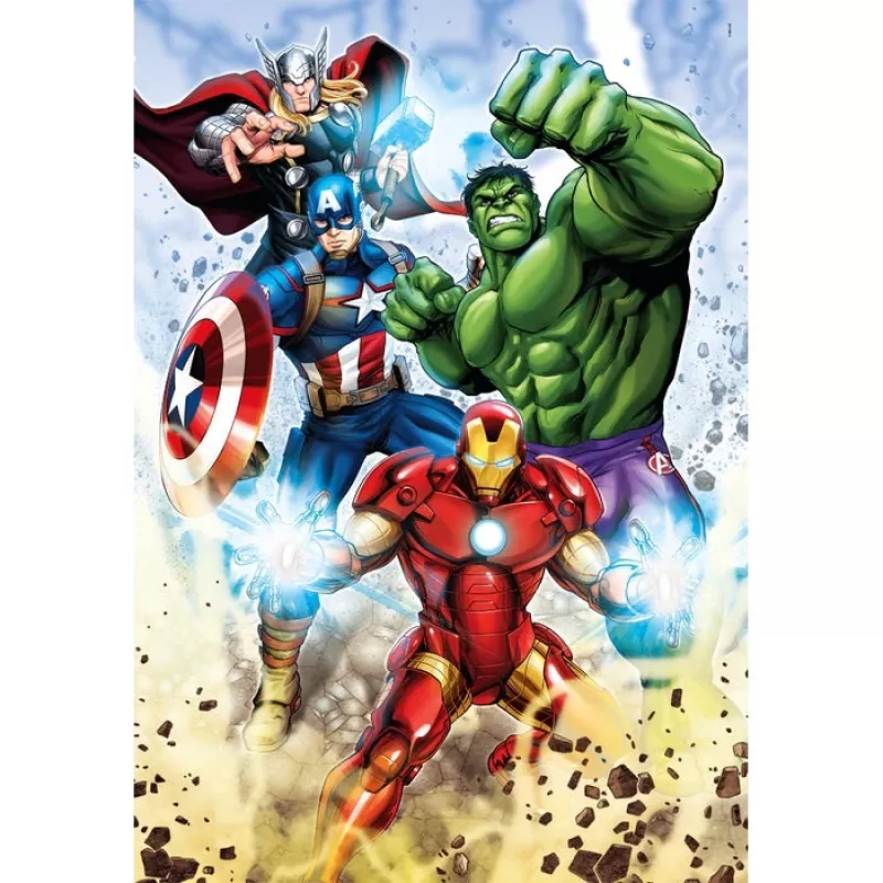 Clementoni Supercolor Marvel Avengers puzzel 60 stuks comics