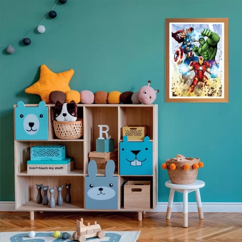 Clementoni Supercolor Marvel Avengers puzzel 60 stuks comics