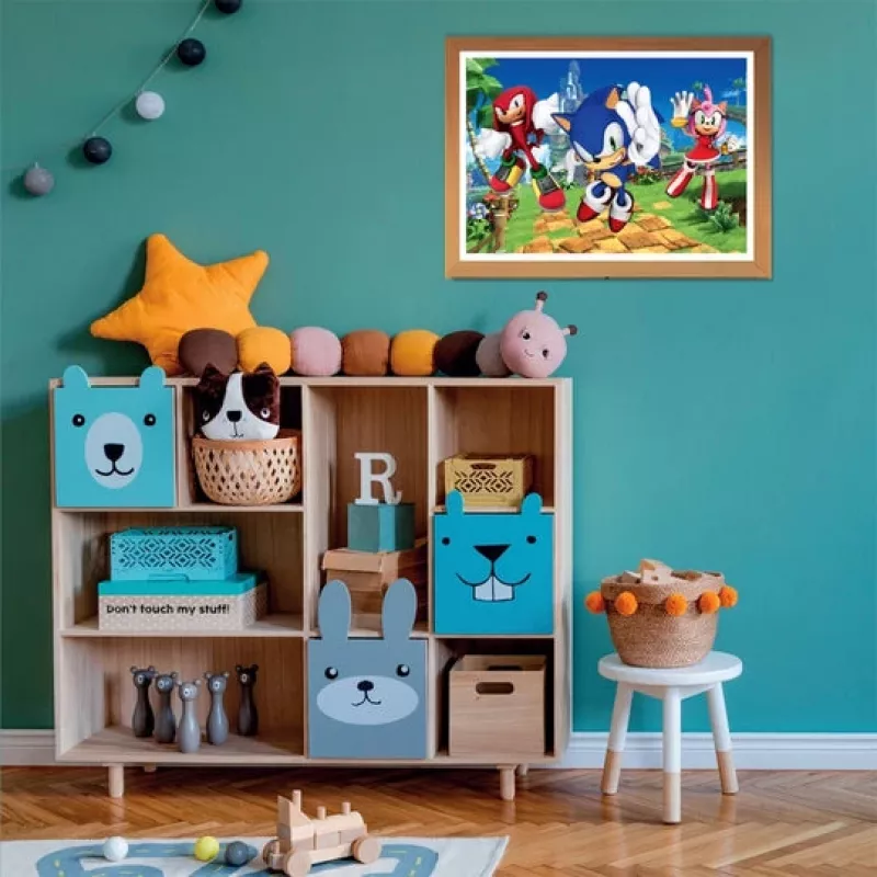 Clementoni Sonic puzzel 104 stuks comics