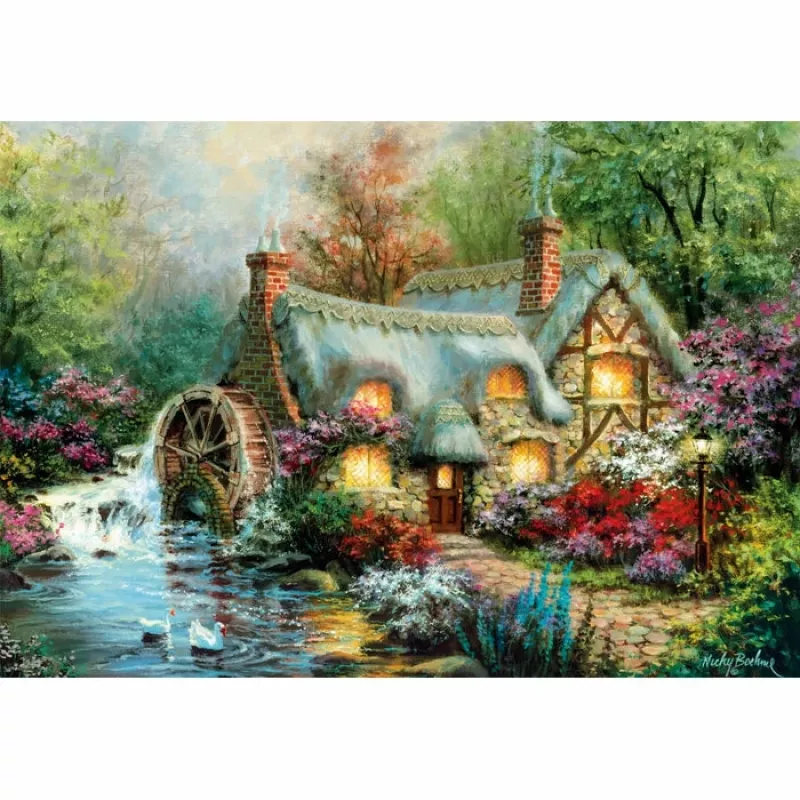 Clementoni High Quality Collection Country Retreat puzzel 1500 stuks kunst