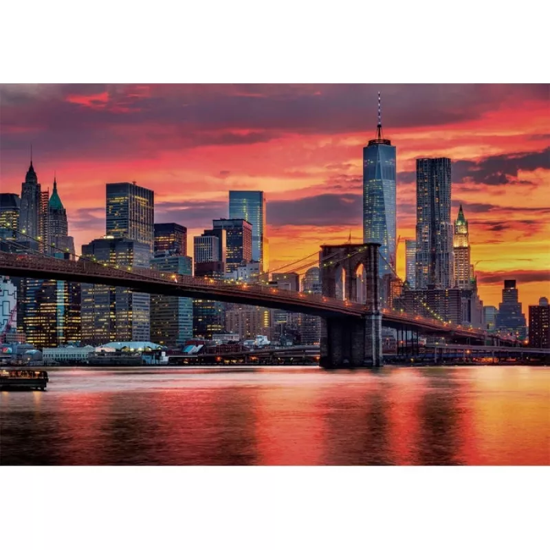 Clementoni High Quality Collection East River at Dusk puzzel 1500 stuks landschap