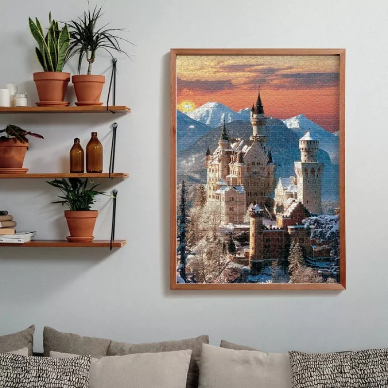 Clementoni High Quality Collection Neuschwanstein puzzel 1500 stuks landschap