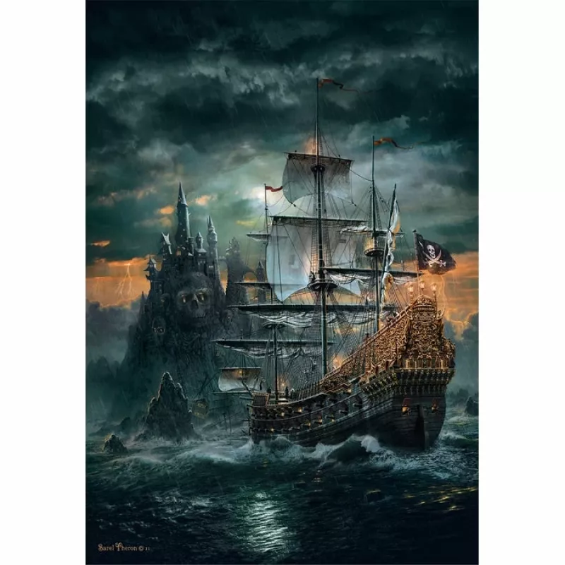 Clementoni High Quality Collection The Pirates Ship puzzel 1500 stuks kunst