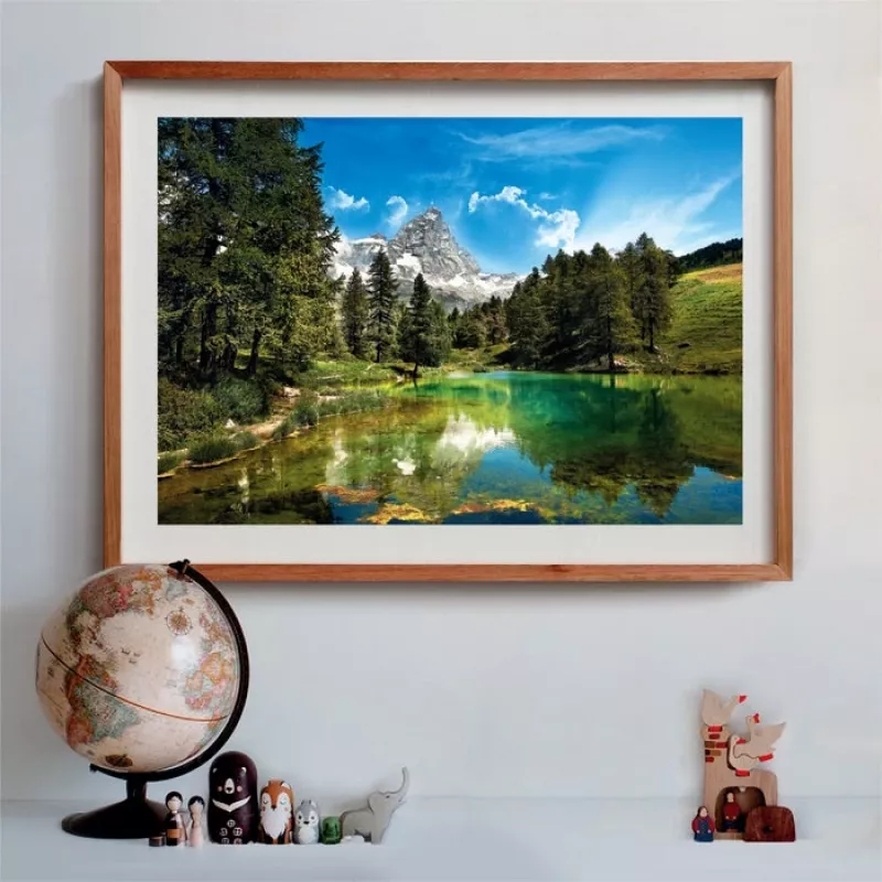 Clementoni High Quality Collection Blauer See puzzel 1500 stukjes landschap