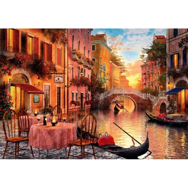 Clementoni High Quality Collection 31743 puzzel 1500 stukjes stad