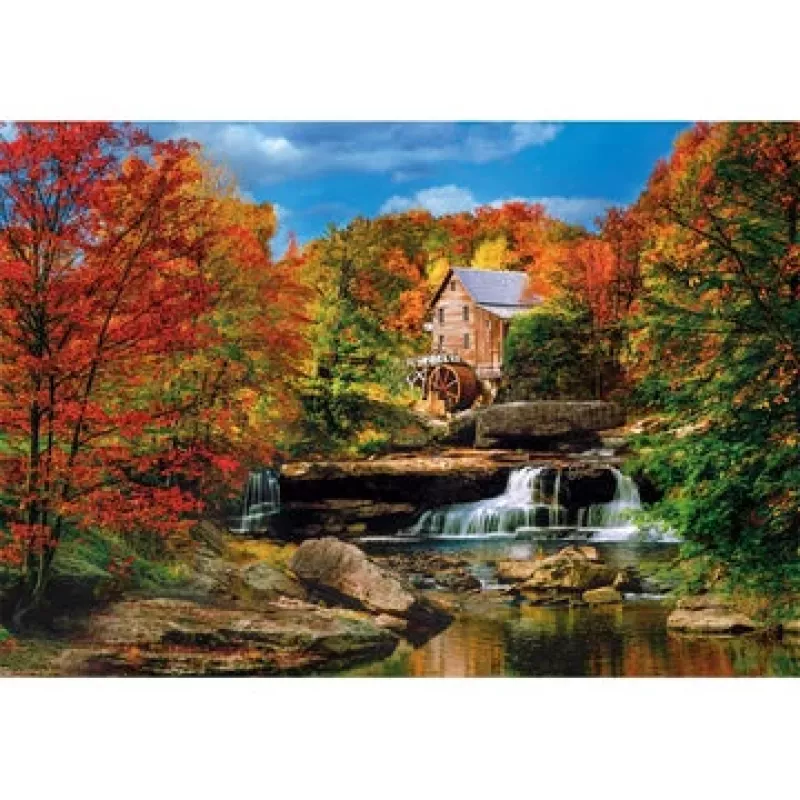 Clementoni Glade creek grist mill puzzel 2000 stuks fauna