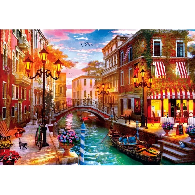 Clementoni High Quality Collection 35586 Puzzel 500 stukjes Stad