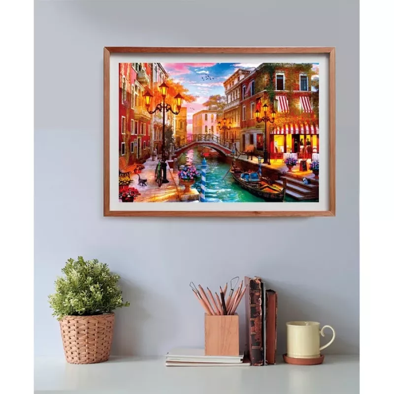 Clementoni High Quality Collection 35586 Puzzel 500 stukjes Stad