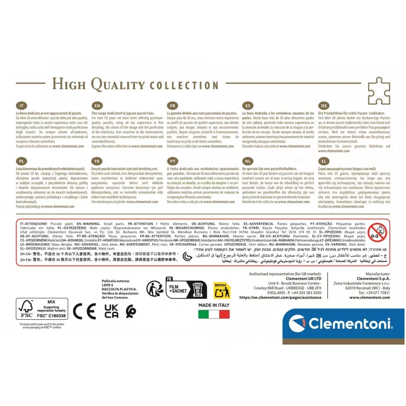 Clementoni 500 stuks CB HQC Neuschwanstein