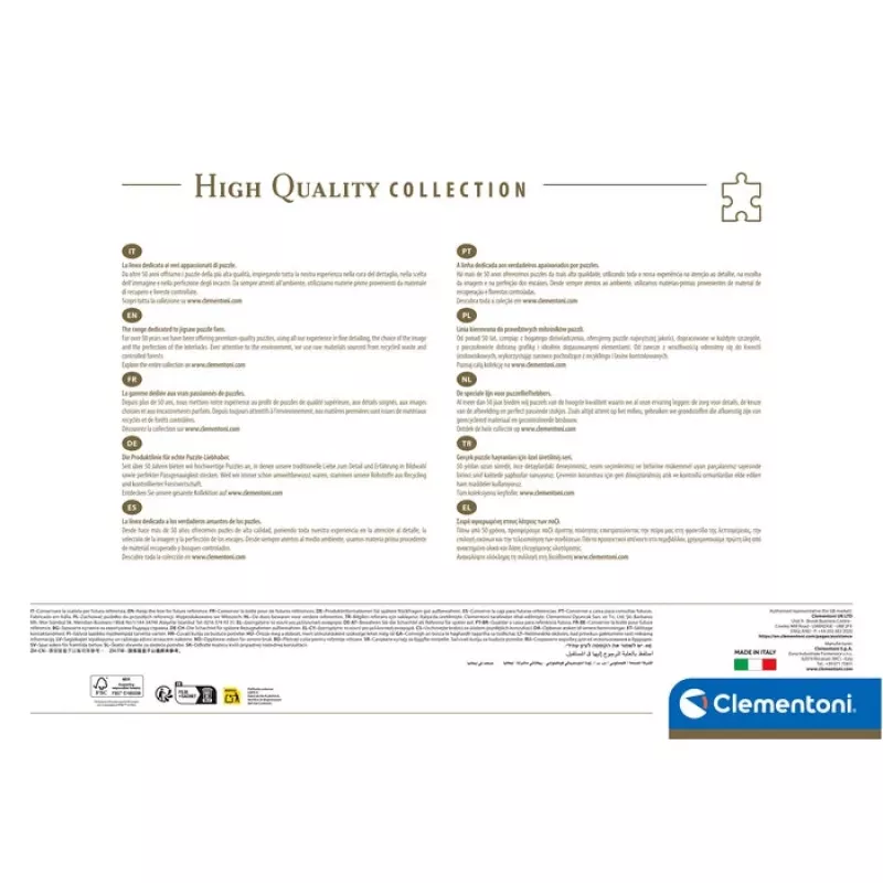 Clementoni High Quality Collection 36534 Puzzel 6000 stukjes Stad