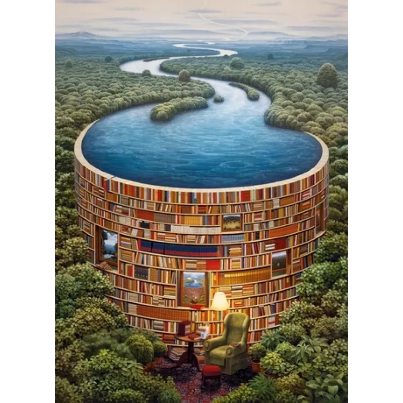 Clementoni Bibliodame Puzzel 1000 stuks Kunst