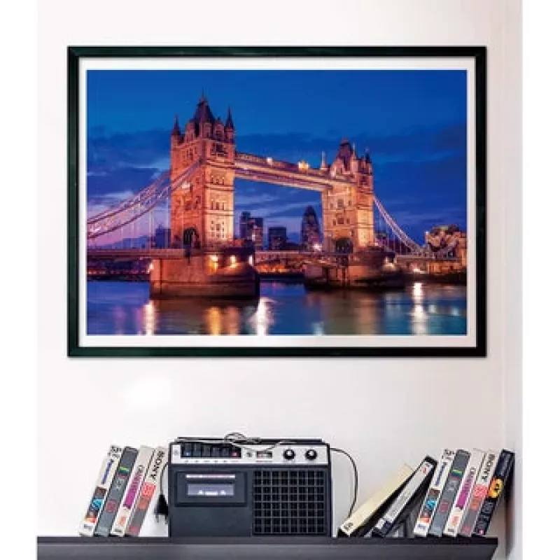 Clementoni Tower Bridge bij Nacht Puzzel 1000 stuks Gebouwen