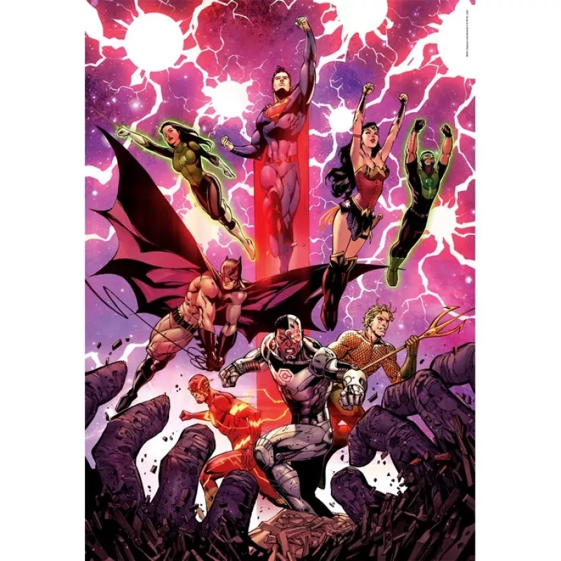 Clementoni DC Puzzel 1000 stuks Comics