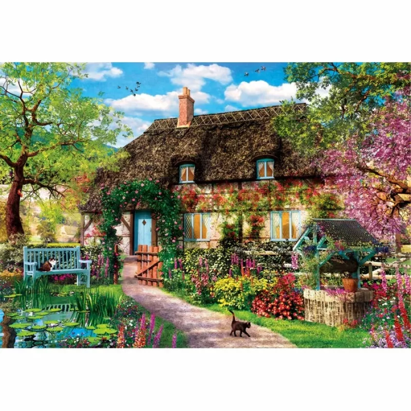Clementoni High Quality Collection The Old Cottage Puzzel 1000 stuks Kunst