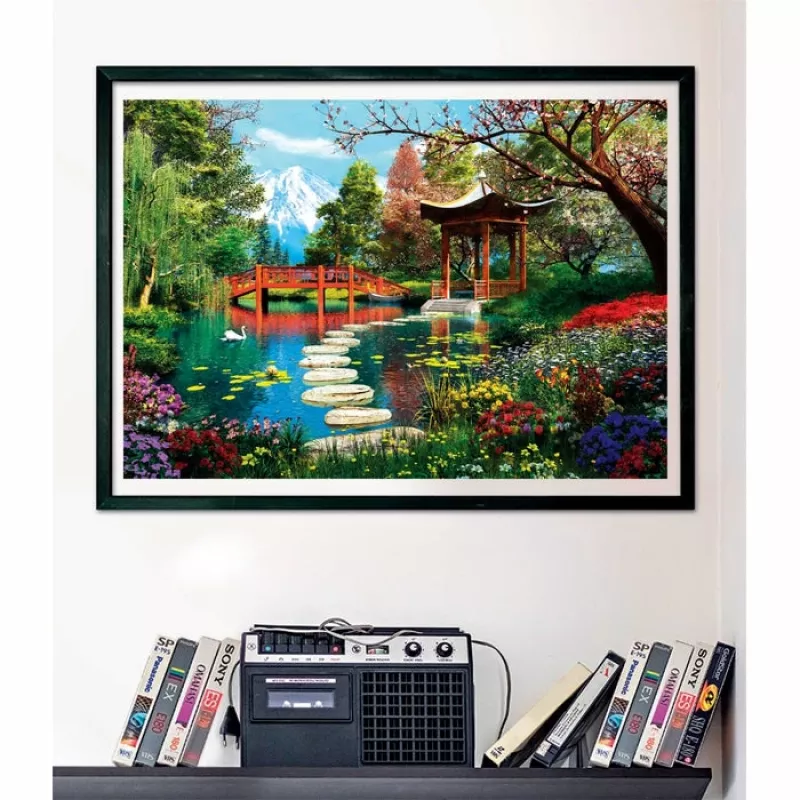Clementoni High Quality Collection Fuji Garden Puzzel 1000 stukjes Landschap