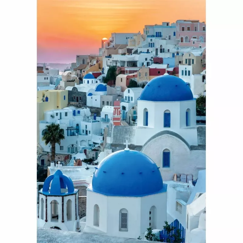 Clementoni High Quality Collection Santorini Puzzel 1000 stukjes Landschap