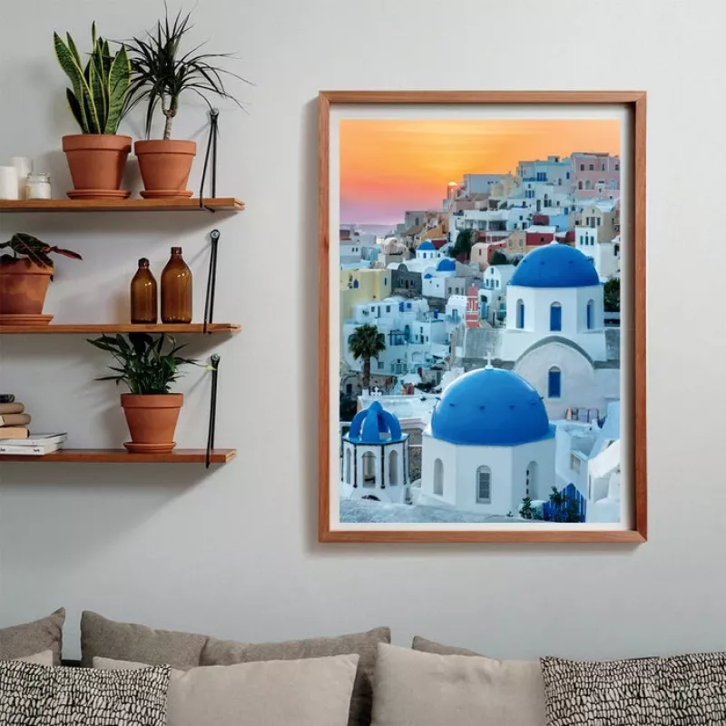 Clementoni High Quality Collection Santorini Puzzel 1000 stukjes Landschap