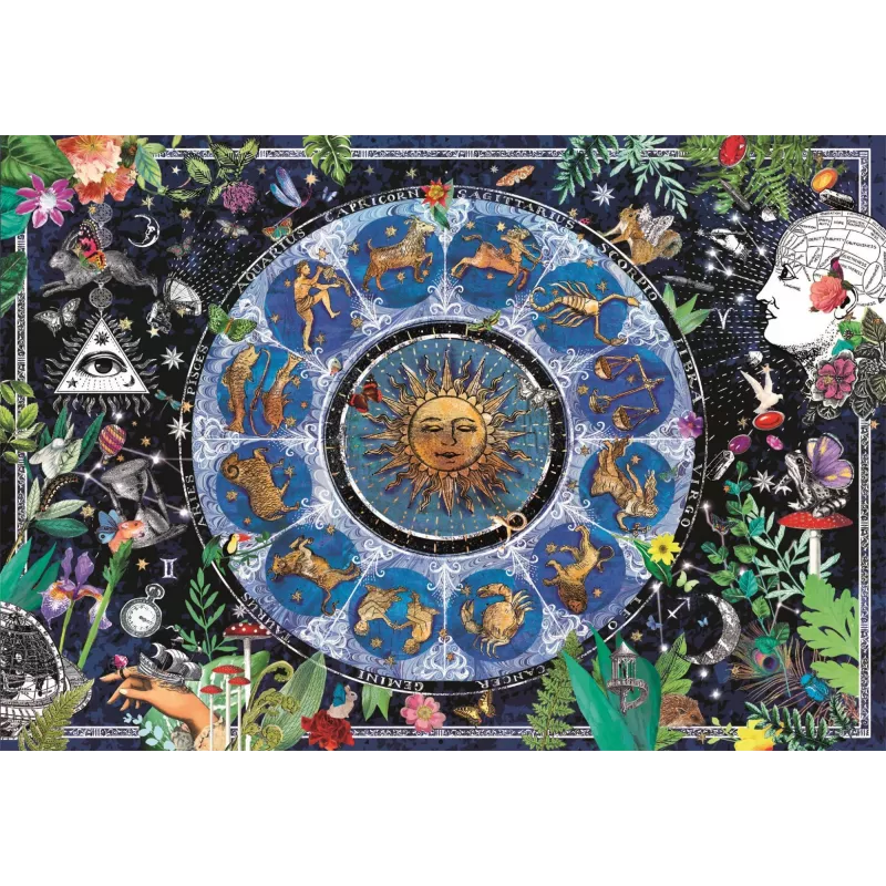 Clementoni 1000 stuks CB HQC Astrologische Kaart