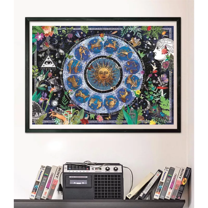 Clementoni 1000 stuks CB HQC Astrologische Kaart