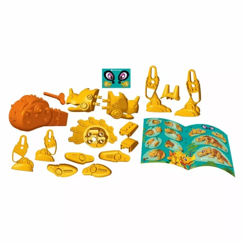 Clementoni Dino Bot Triceratops Junior, robotdinosaurus, 5 jaar