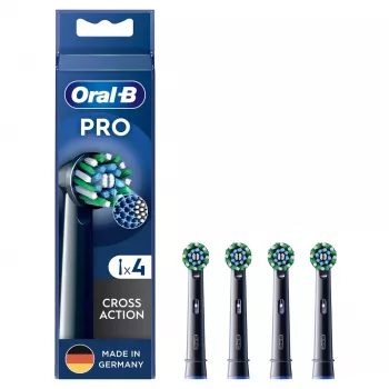 Oral-B CrossAction 4 st. zwart