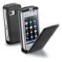 Cellularline FLAP ESSENTIAL telefoonhoesje flipcase zwart