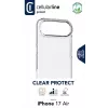 Cellularline Clear Protect - iPhone Air hardcase met rubberen randen