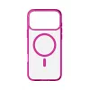 Cellularline Iconic Mag - iPhone 17 Pro transparante hoes met gekleurde randen, compatibel met het MagSafe-ecosysteem