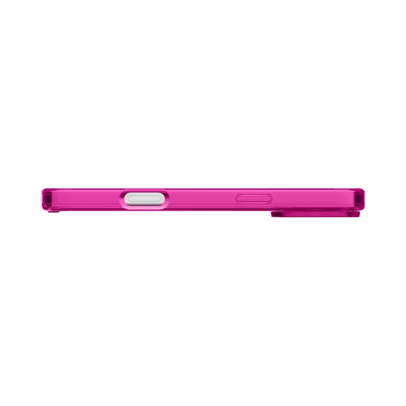 Cellularline Iconic Mag - iPhone 17 Pro transparante hoes met gekleurde randen, compatibel met het MagSafe-ecosysteem