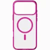 Cellularline Iconic Mag - iPhone 17 Pro transparante hoes met gekleurde randen, compatibel met het MagSafe-ecosysteem