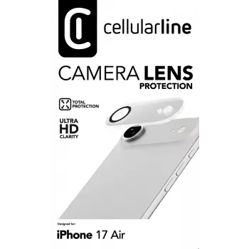 Cellularline cameraobjectief - iPhone Air bescherming voor de camera
