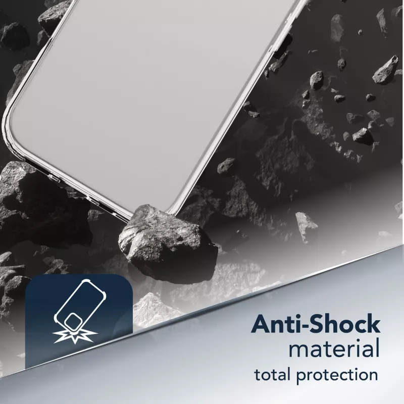 Cellularline Clear Protect - Galaxy S26 Ultra hardcase met rubberen randen
