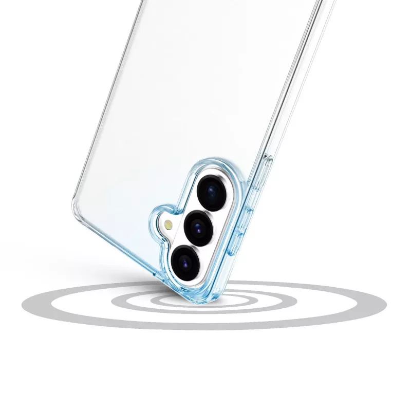Cellularline Clear Protect - Galaxy S26+ hardcase met rubberen randen
