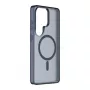Cellularline FROSTY MAG - Galaxy S26 Ultra halftransparante hoes met matte afwerking en gekleurde randen, compatibel met het Qi2-ecosysteem en magnetische accessoires voor Samsung.