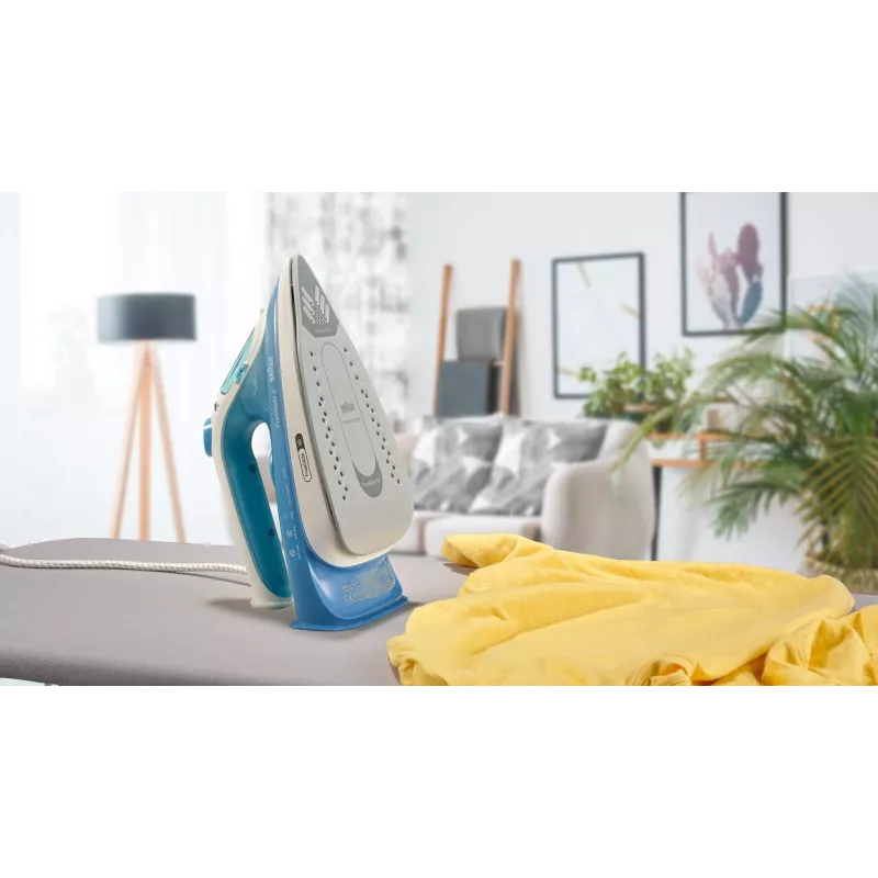 Braun FI 3144 BL stoomstrijkijzer keramische zool 2400 W blauw