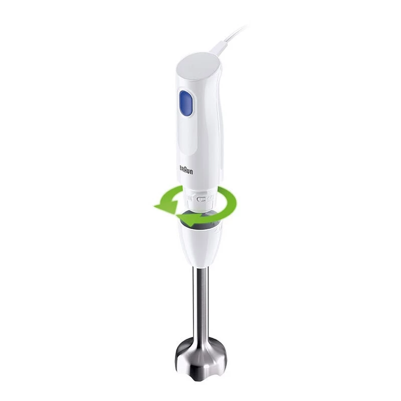 Braun MultiQuick 1 MQ10.202M WH 0,6 L staafmixer 450 W roestvrij staal, wit