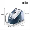 Braun CareStyle 5 IS5245BL 2400 W 2 L Eloxal-strijkzool blauw