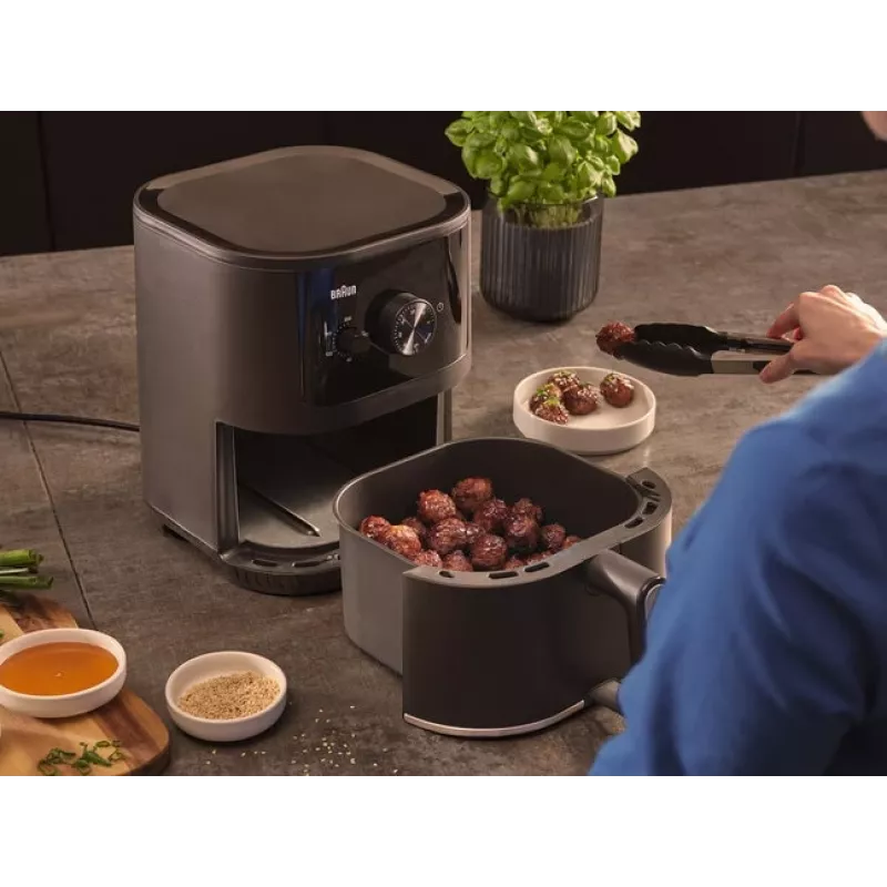 Braun Multi Fry 3 Single 4,3 l losstaand apparaat 1500 W heteluchtfriteuse zwart