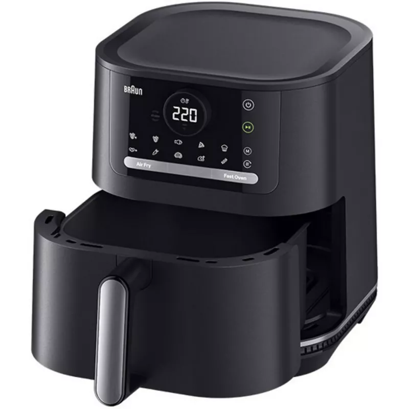 Braun HF5050 Single 5.7 L losstaand apparaat 2000 W heteluchtfriteuse zwart, grijs