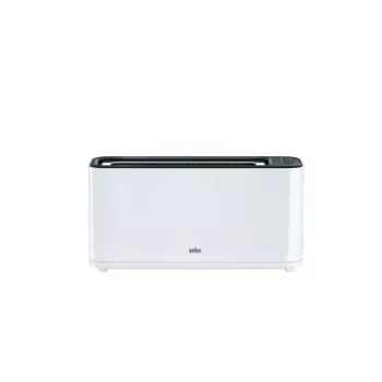 Braun HT3100WH toaster 1 sneetje(s) 1000 W zwart, wit
